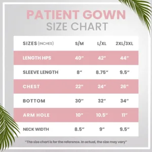 hospital gown microfiber 2