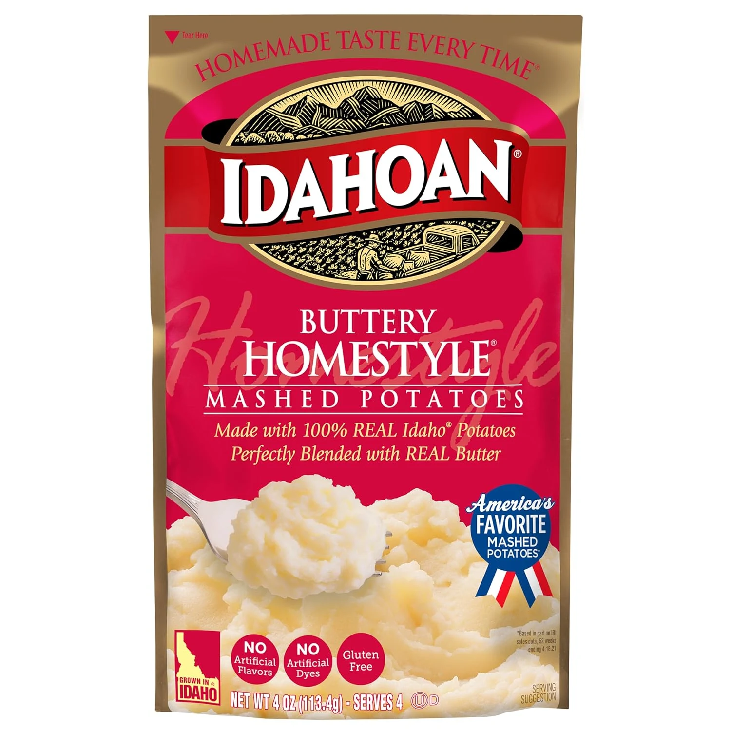 idahoan buttery mashed potatoes 1