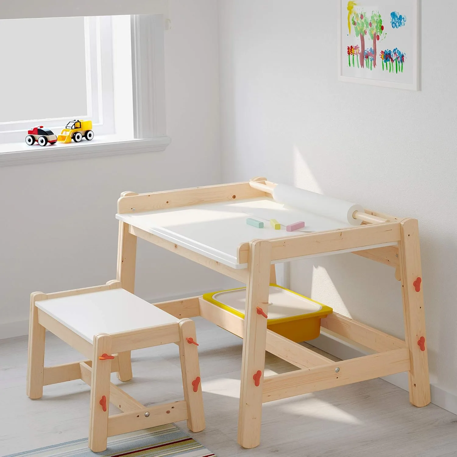 ikea flisat kids bench 2