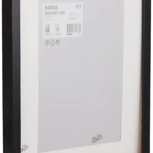 ikea ribba black frame 1