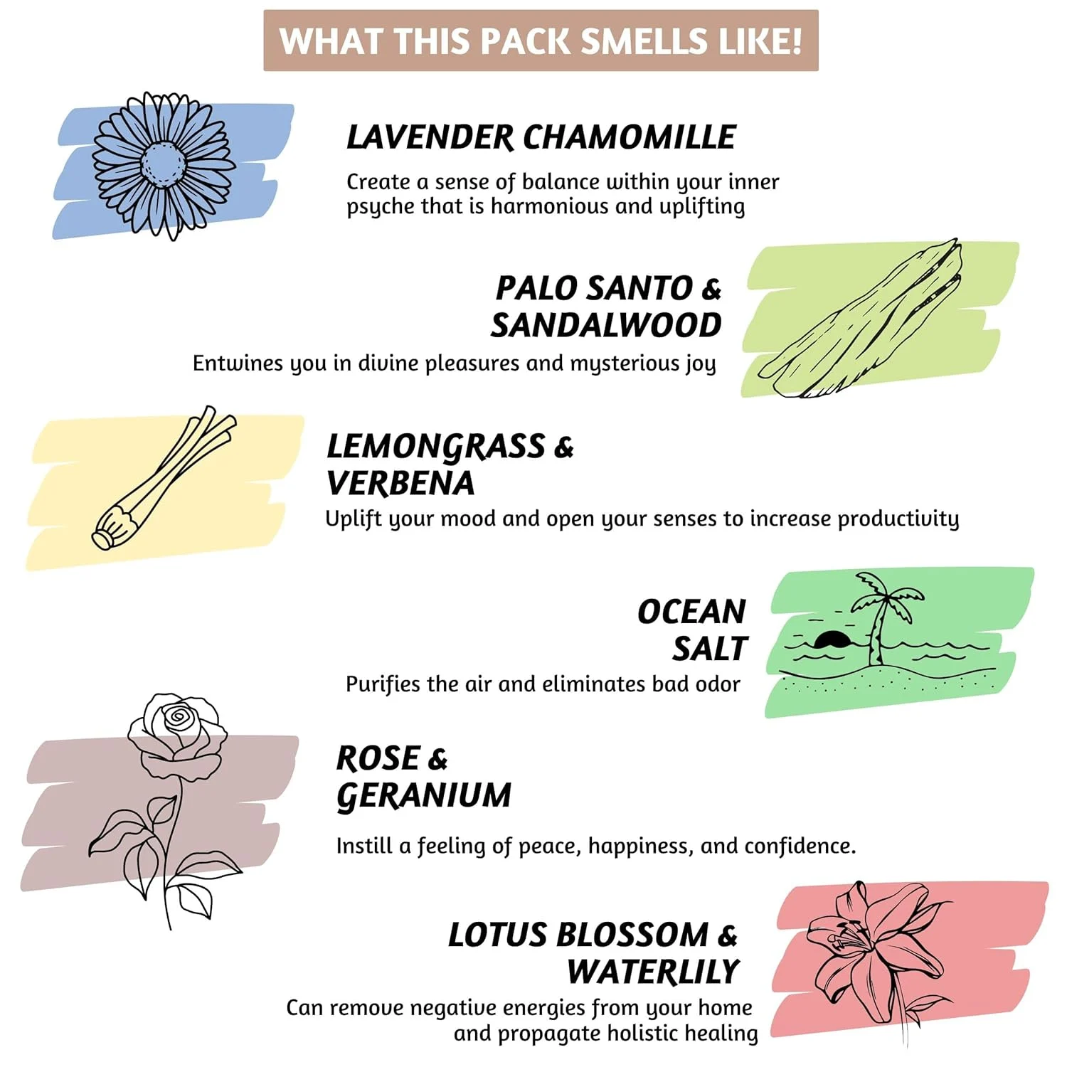 incense sticks set 5