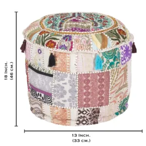 indian pouf cover 3