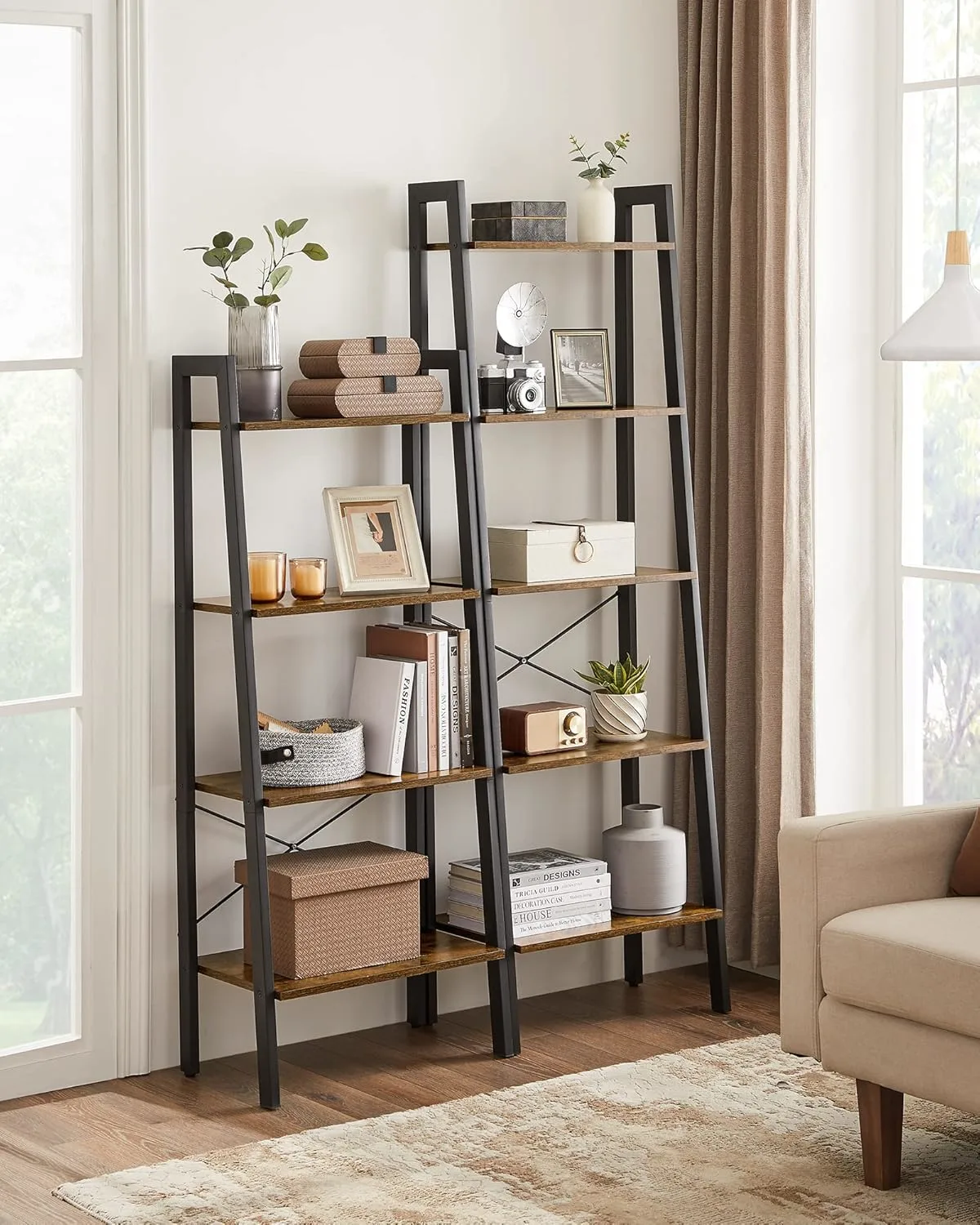 industrial ladder shelf 2