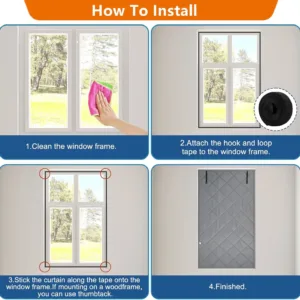 insulated window cover 4