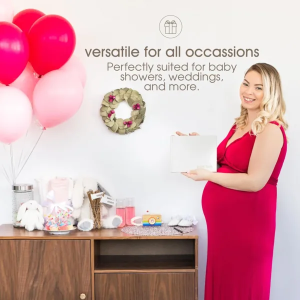 ivory linen guest book 3