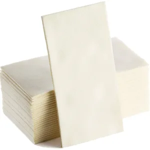 ivory linen napkins 1