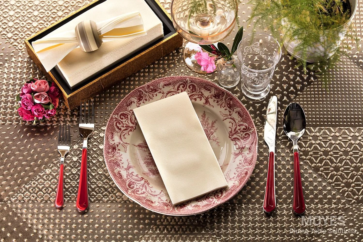 ivory linen napkins 3