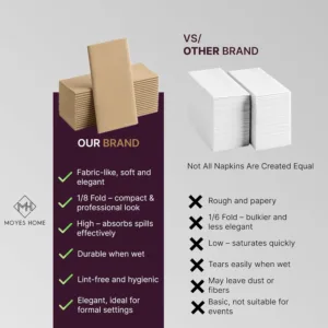 ivory linen napkins 4