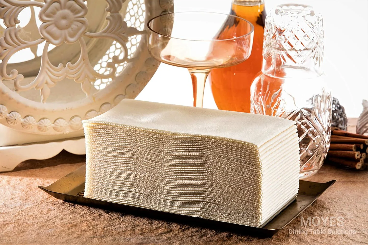 ivory linen napkins 5