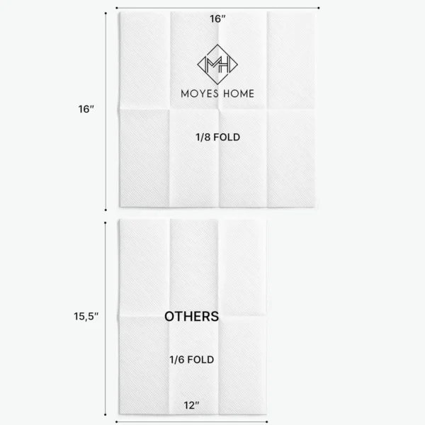 ivory linen napkins 6