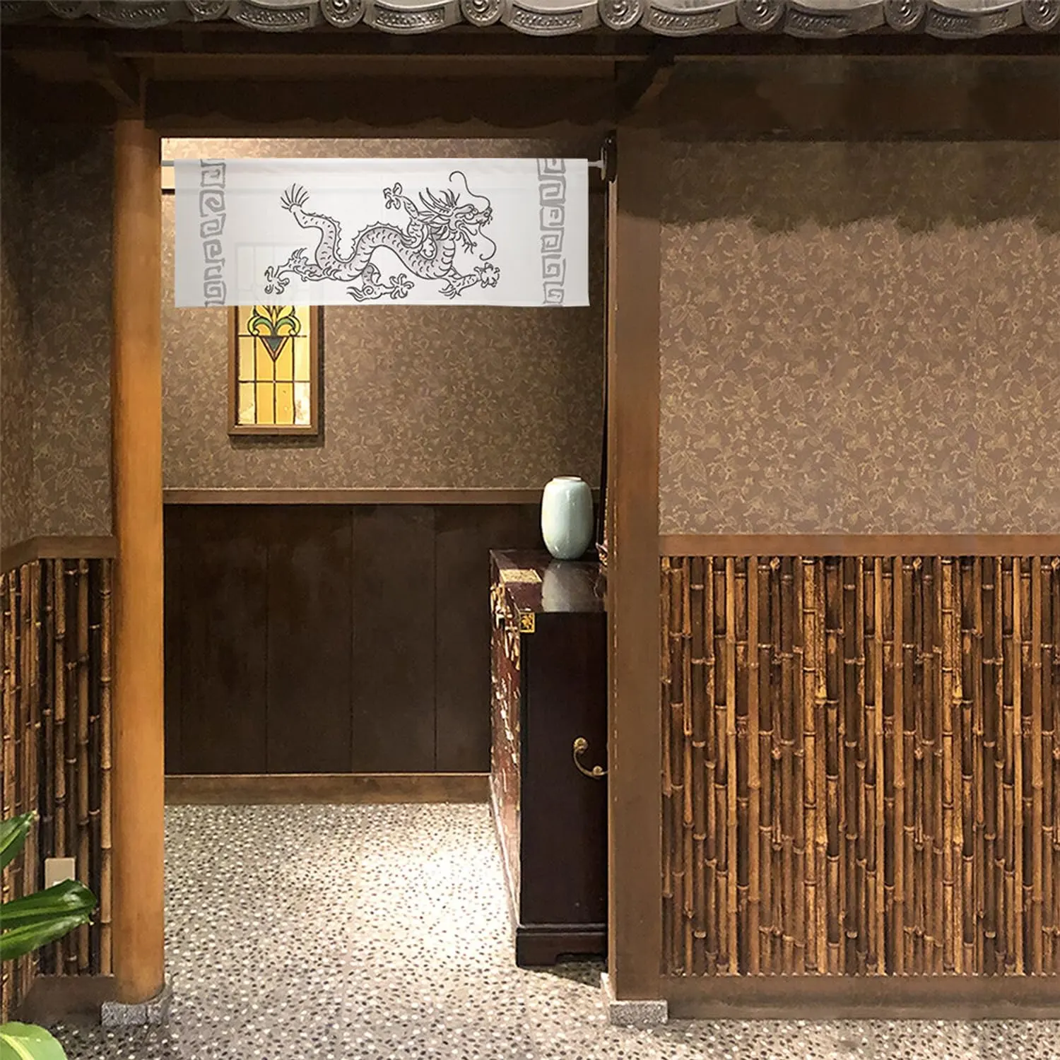 japanese noren curtain lace 2