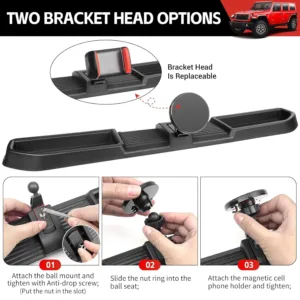 jeep wrangler phone mount 7