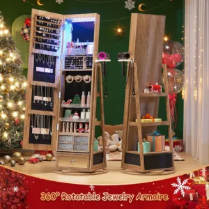 jewelry armoire mirror 3