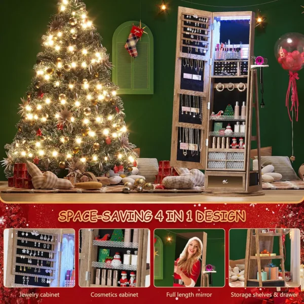 jewelry armoire mirror 5