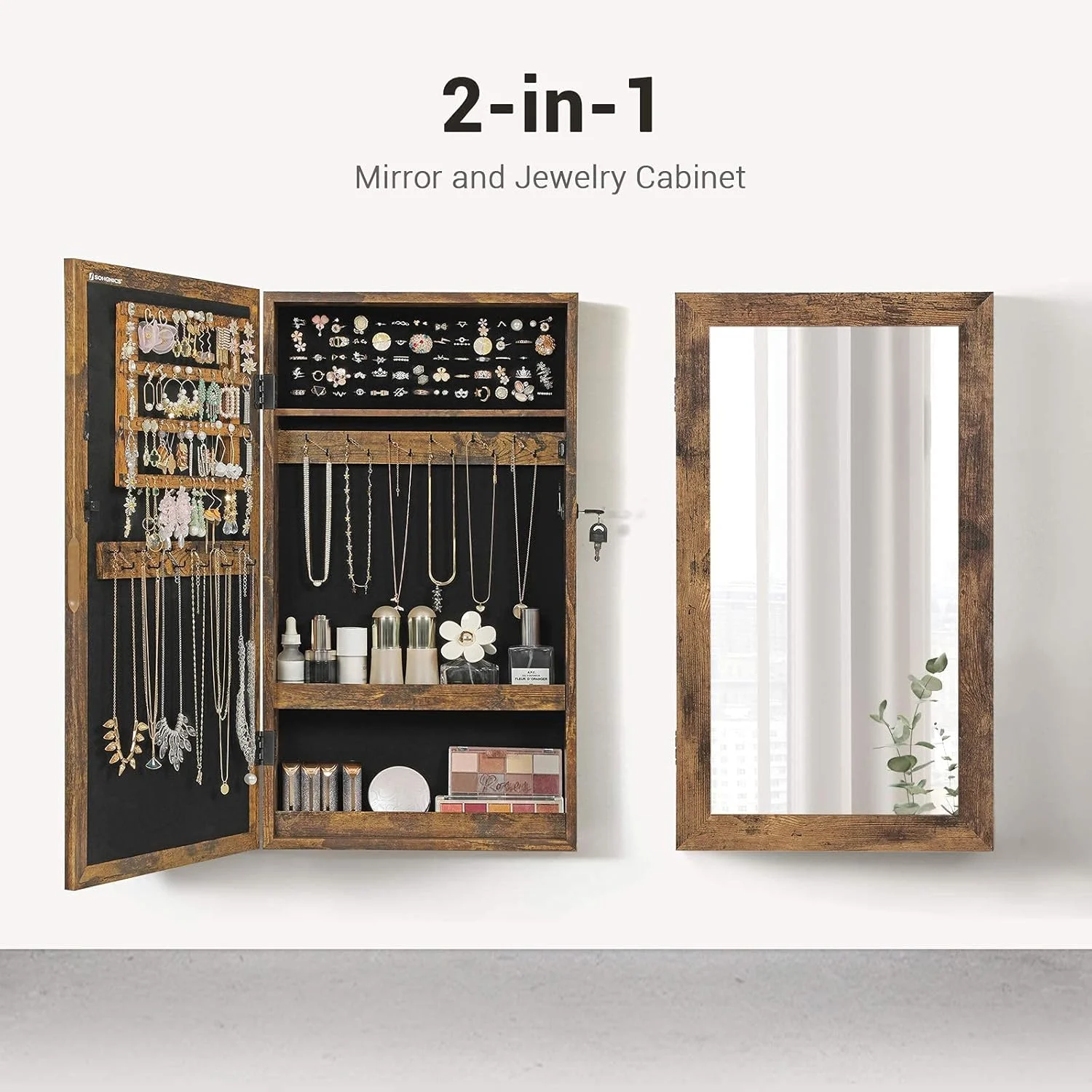jewelry cabinet mirror 2