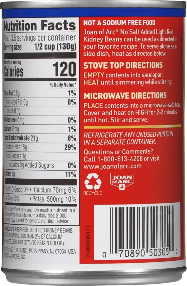 joan arc kidney beans 2