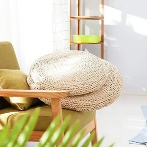 jute floor cushion 4