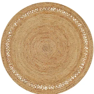 jute rug round 1