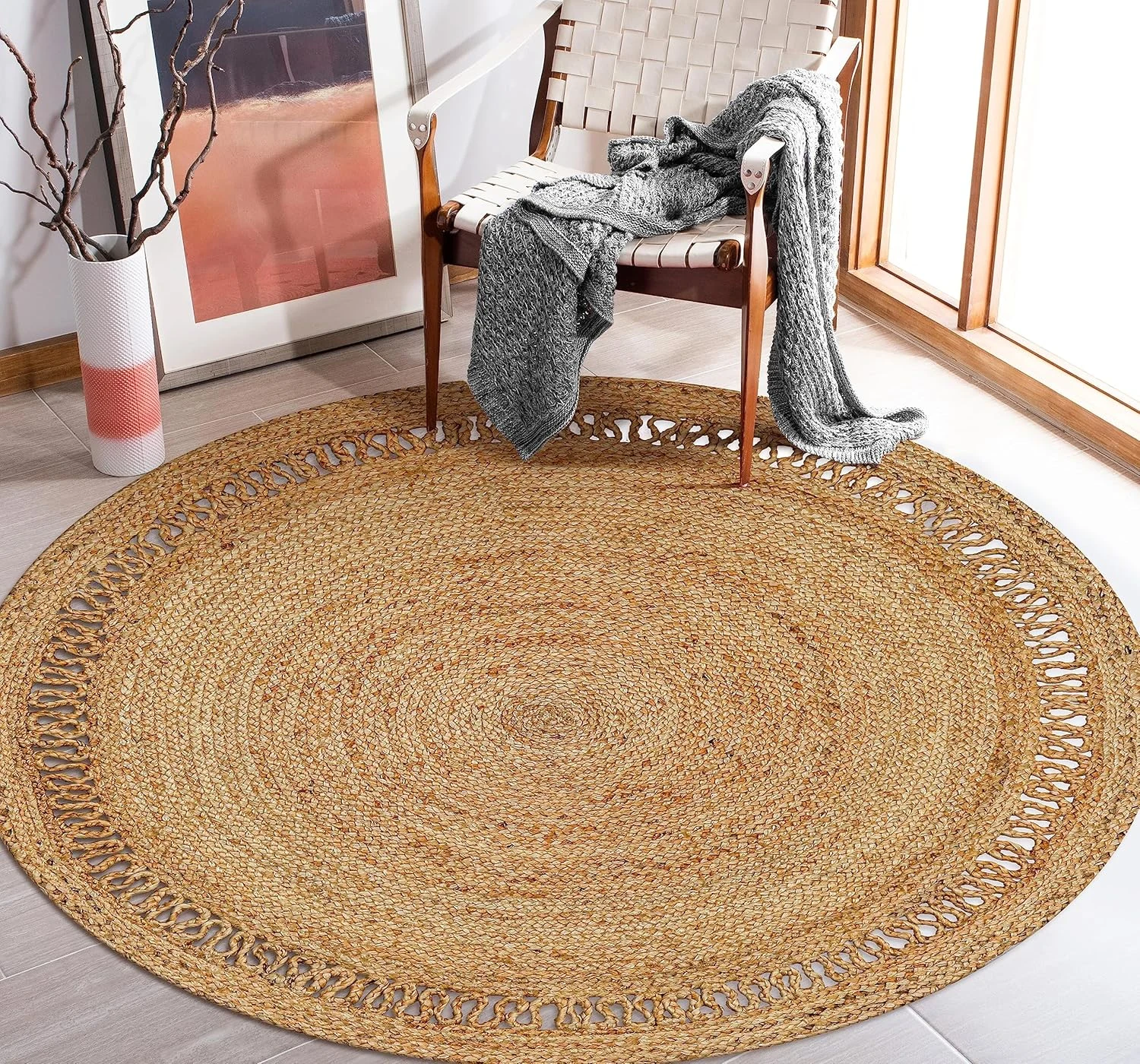 jute rug round 2