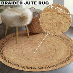 jute rug round 3