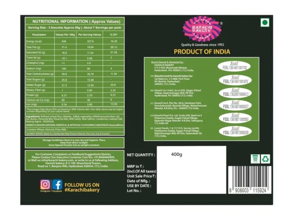 karachi bakery badam pista 2