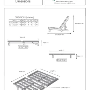 kd frames studio futon 3