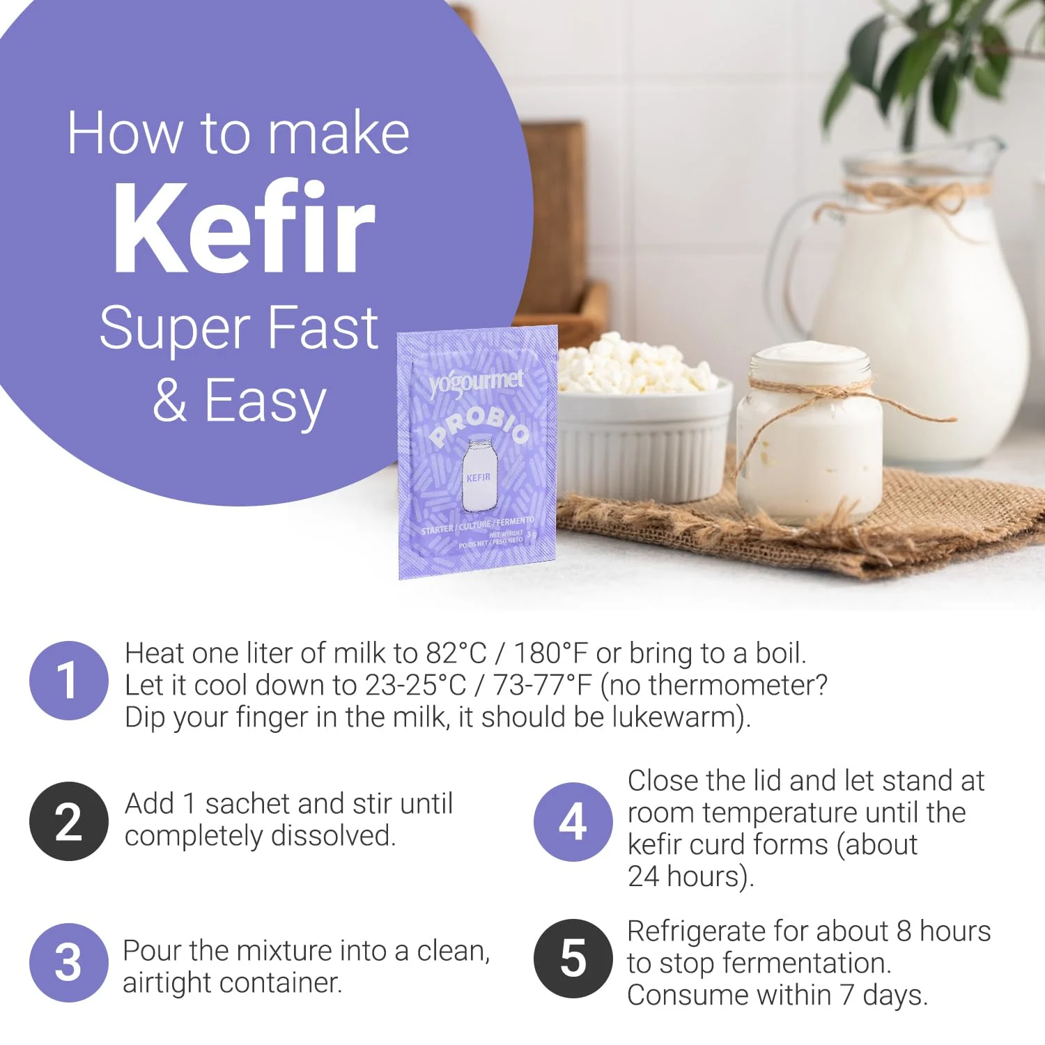 kefir starter probiotic 4