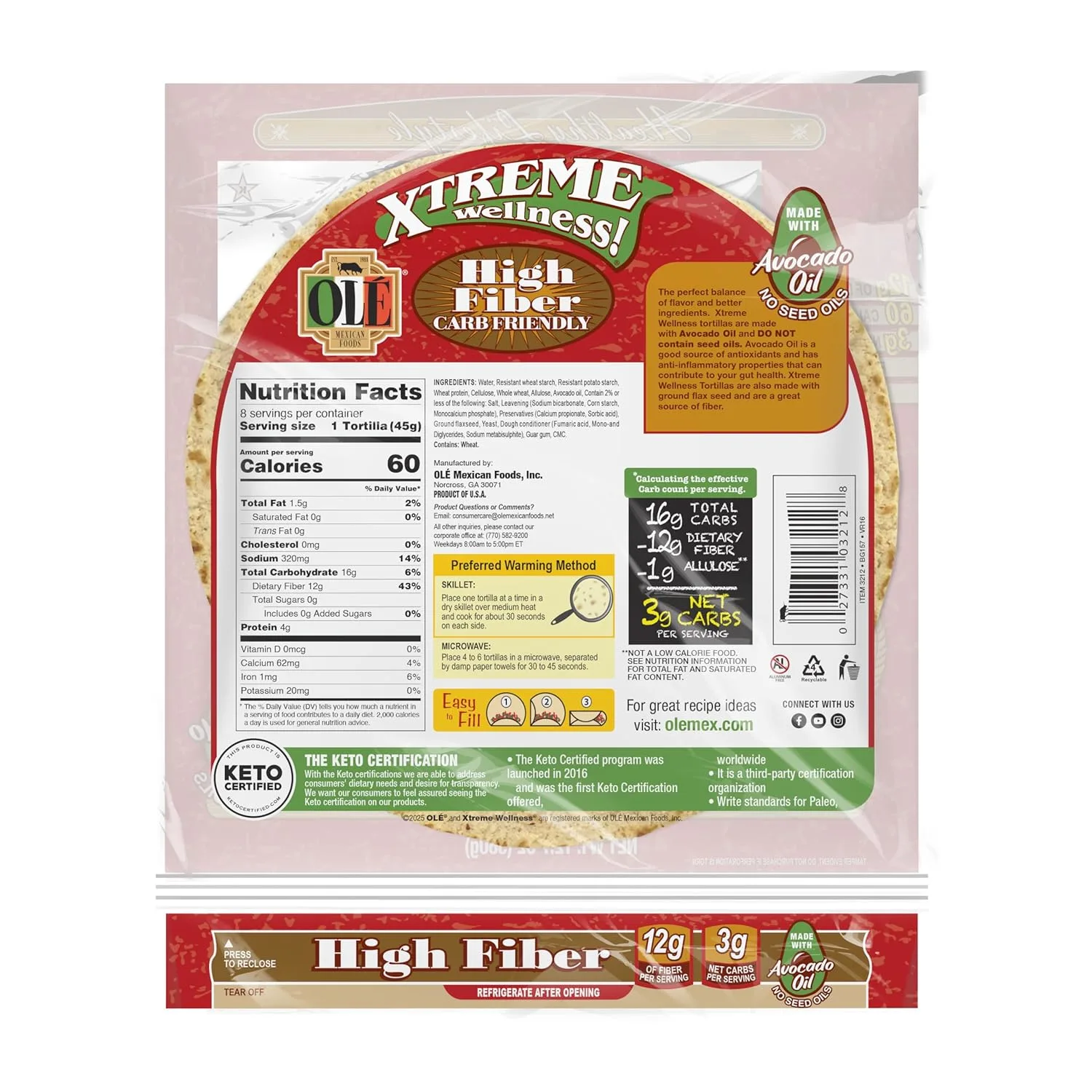 keto tortillas high fiber 2