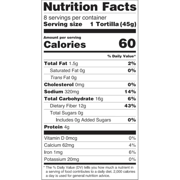 keto tortillas high fiber 4