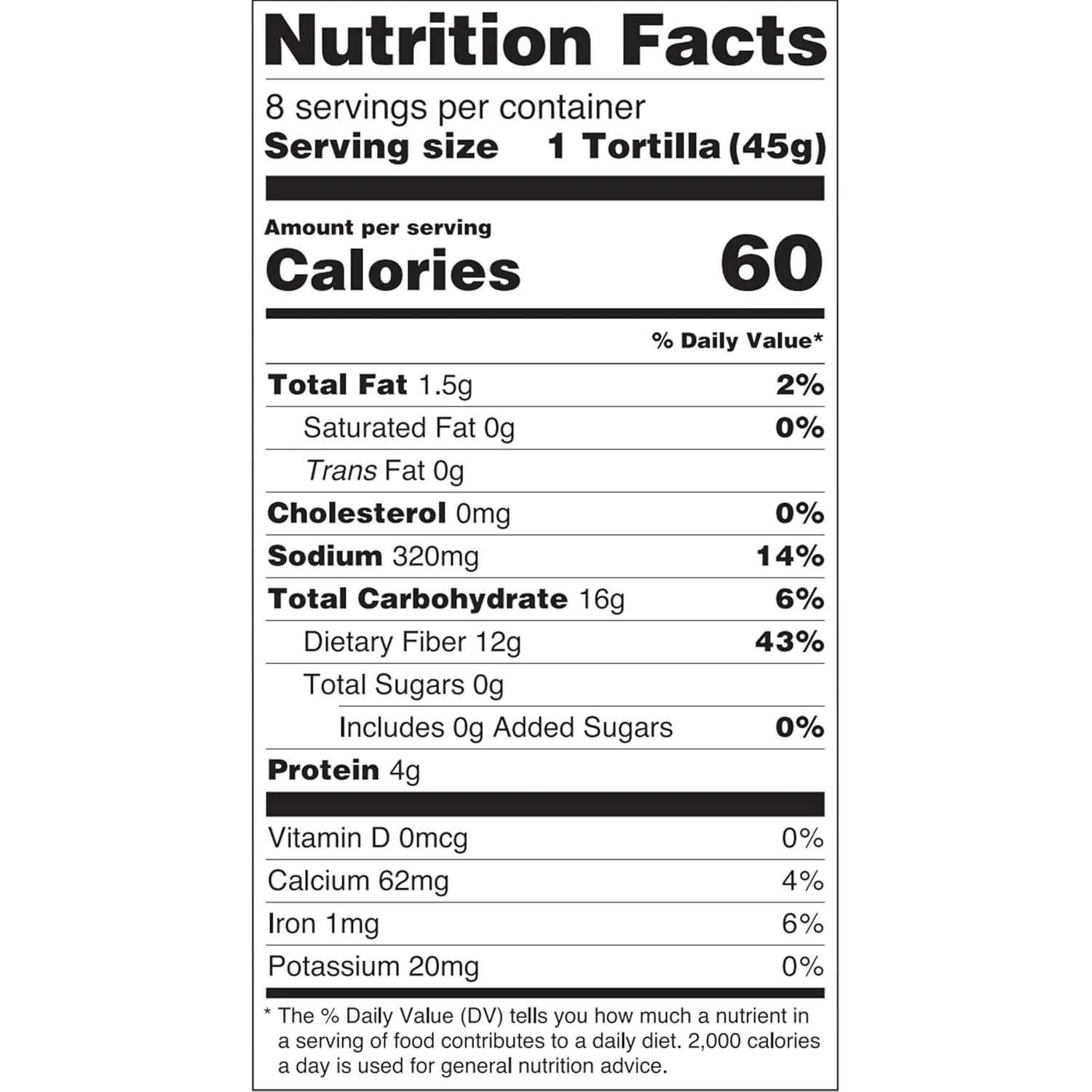 keto tortillas high fiber 4