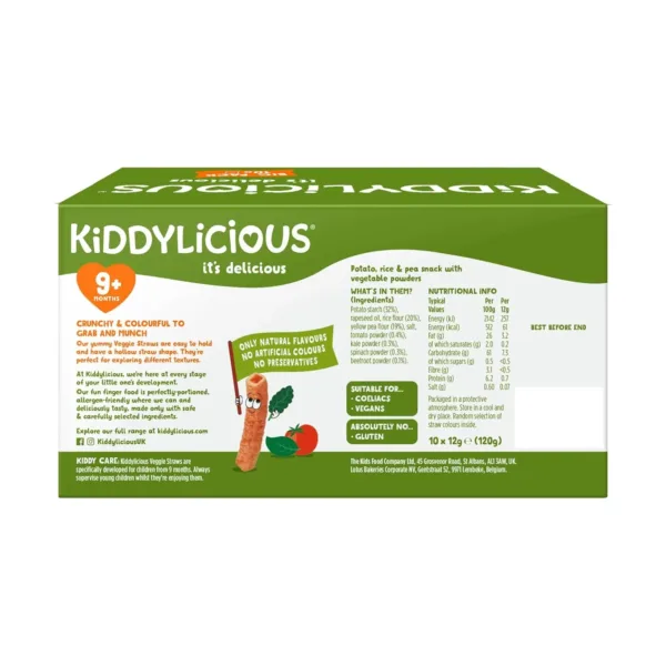 kiddylicious veggie straws 2
