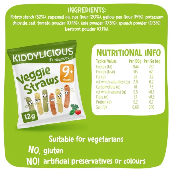 kiddylicious veggie straws 3