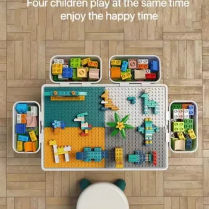 kids activity table blocks 3