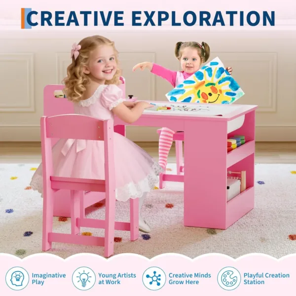 kids art table 3