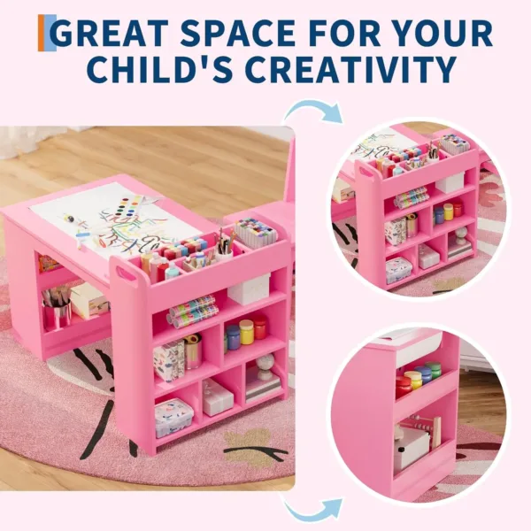 kids art table 4