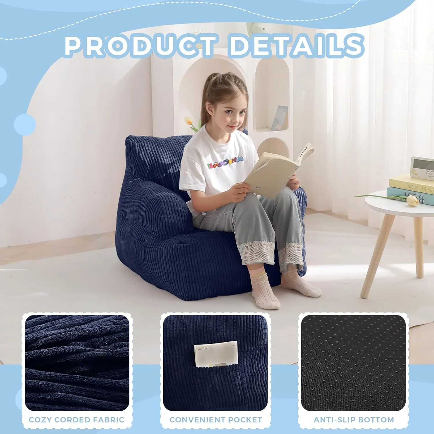 kids bean bag chair 6