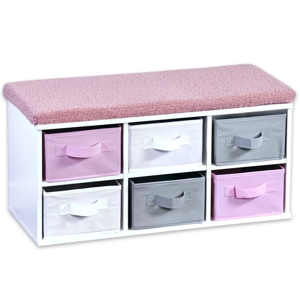 kids bench storage 1