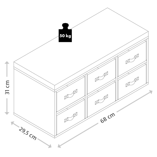 kids bench storage 3