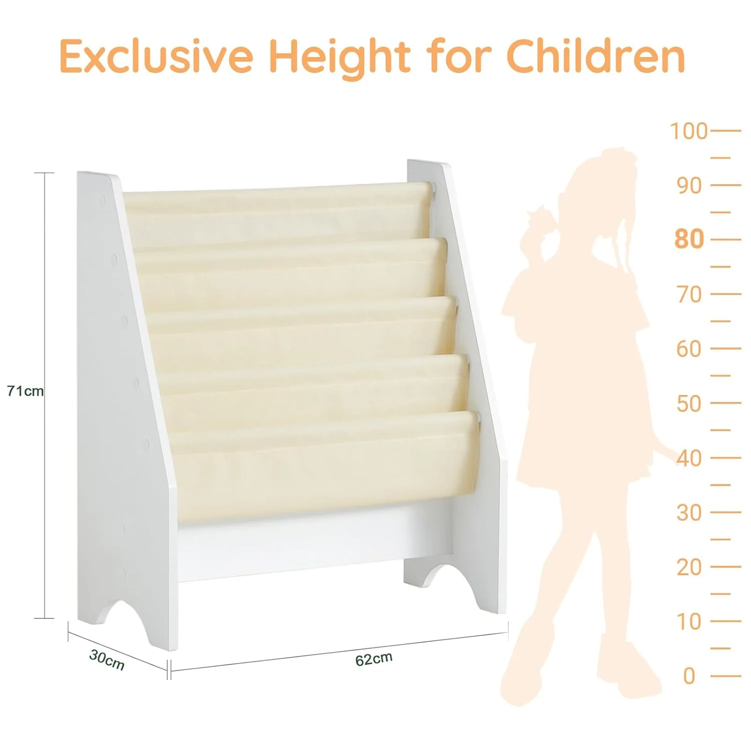 kids bookshelf bookcase toy 3