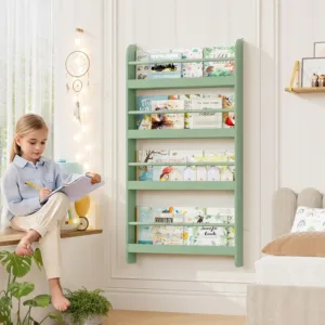 kids bookshelf wall 1