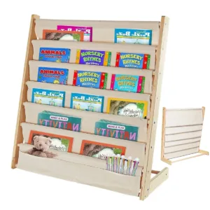 kids bookshelf wood bookrack 1
