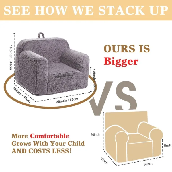 kids chair plush couch 2