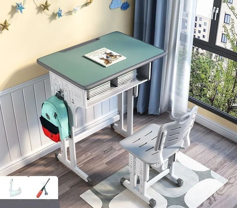 kids desk chair set 2