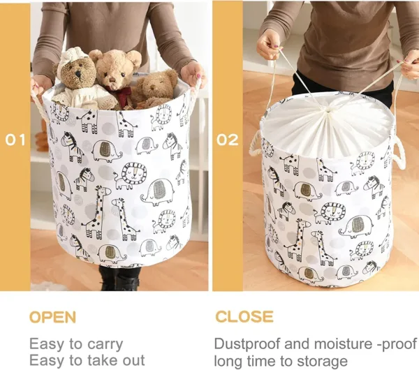 kids laundry basket giraffe 3