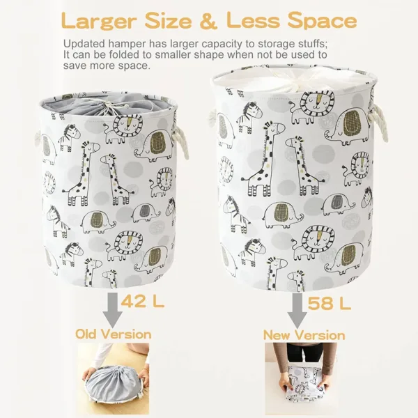 kids laundry basket giraffe 4