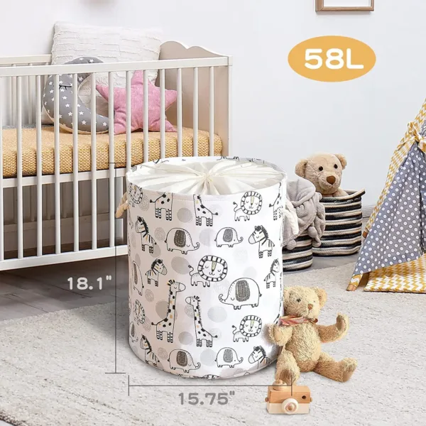 kids laundry basket giraffe 5
