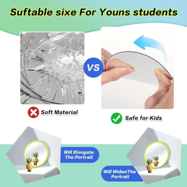 kids mirrors plastic 3