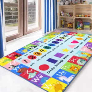 kids play rug abc 1