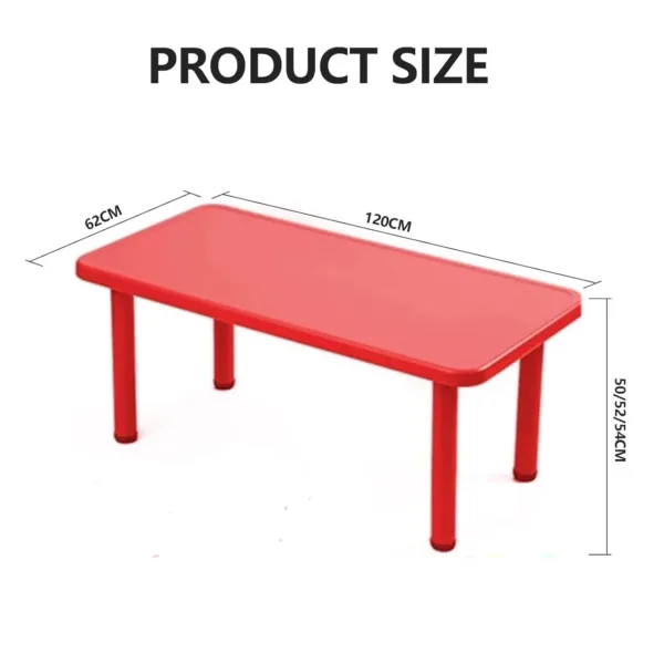 kids table square plastic 3