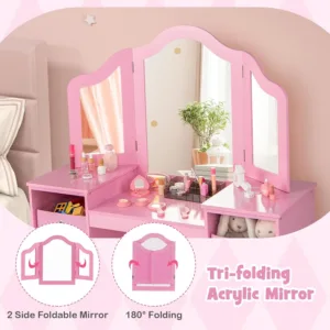 kids vanity makeup table 4